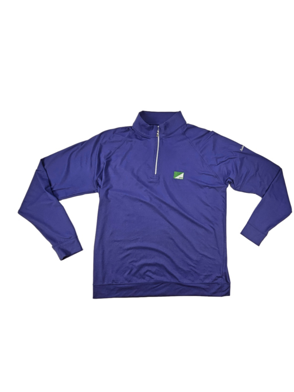 Holderness & Bourne Westland Quarter Zip Mens M Purple Golf Invitational 1929